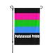 Polysexual Pride Flag Garden Flag Polyester Flags 12.5 x 18 Inches Party Wedding Festival Birthday Home Decoration Patriotic Sports Events Parades