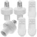 3 Pcs Remote Control Light Head E27 Bulb Base Timers Programmable Indoor Socket Smart Bulbs Wireless Lights