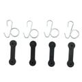 160793 Set Of 4 Tractor Bagger Riding Mower Latch Straps For Craftsman & Others