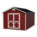 Little Cottage Co. 8 ft. x 14 ft. Classic Gable Wood Storage Shed Precut Kit with Floor
