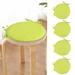 Lloopyting Chair Cushions Seat Cushion Round Garden Chair Pads Seat Cushion For Outdoor Bistros Stool Patio Dining Room Home Decor Room Decor Green 42*40*8Cm