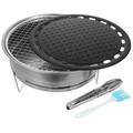Charcoal Grills Firepl Outdoor Dining Portable Barbecue Grill Disposable Grill Portable Grill Outdoor Portable Non-stick Grill Pan Barbecue Charcoal Stove Grill Set Barbecue Tool Make Tea