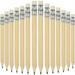 NUOLUX 35Pcs Half Pencils with Eraser Golf Pencils Golf Pocket Pencils Short Wood Pencil Log Pencils