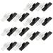 24 Pcs Pen Clip Plastic Pencil Clip Magnetic Marker Holder for Whiteboard Pencil Clips Self-adhesive Pen Clamps Penholder Writing Pen Marker Pen Abs Office