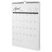 2024 Wall-mounted Calendar A3 Planner Work Punch (Happiness Edition) (2023.9-2024.12) Planning Hanging for House Decorations Home Calendars Monthly Delicate Dating