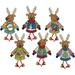 Design Works Crafts Sweater Reindeer Set/6 Counted Cross Stitch Ornament Kit