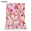 Andoer Photography background cloth Rose Studio Pros 1.5 * 2.1m/5 * 2.1m/5 * Red Rose Studio 2.1m/5 * 7ft 1.5 Flower Red Rose * 7ft Flower * 7ft Flower Red