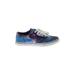 Vans Sneakers: Blue Color Block Shoes - Women's Size 6 1/2 - Almond Toe