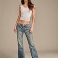 Lucky Brand Low Rise Flare - Women's Pants Denim Flare Flared Jeans in Breakfast Club, Size 32 x 32