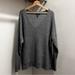 American Eagle Outfitters Sweaters | American Eagle Outfitters Tunic Long Sleeve Size Xxl V-Neck Sweater Knit Top | Color: Black/Gray | Size: Xxl