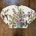 Anthropologie Sweaters | Anthropologie Tracy Reese Cream Floral Crewneck Sweater Size Large | Color: Cream/Pink | Size: L