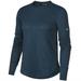 Nike Tops | Nike Sphere Element Womans Long Sleeve Running Top In Teal Size Small | Color: Blue/Green | Size: S