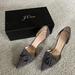 J. Crew Shoes | J Crew Elsie Suede D’orsay Suede Pump, Size 9 | Color: Gray | Size: 9