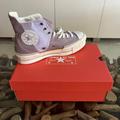 Converse Shoes | Converse Chuck 70 Plus Hi Liilac Canvas High-Top Platform Shoes | Color: Purple | Size: 9