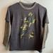 Disney Shirts & Tops | Disney Mickey Mouse Long-Sleeve T-Shirt Boys M | Color: Gray/Green | Size: Mb