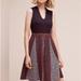 Anthropologie Dresses | Anthropologie Maeve Carolina Sleeveless Fit And Flare Dress | Color: Black/Red | Size: 8p