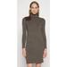 Ralph Lauren Dresses | Lauren Ralph Lauren Faux Leather Patch Sweater Dress Wool Herringbone Size 1x | Color: Brown/Green | Size: 1x