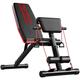 Folding Dumbbell Stool,Sit Up Abdominal Bench,Flat Exercise Workout Bench,Adjustable Foldable Weight Bench,Home Fitness Equipment for Dumbbell Exercise,for Men and Women
