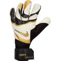 Nike Unisex Goalkeeper Gloves Nk Gk Grp3 - Ho23, Black/White/MTLC Gold Coin, FB2998-011, 9