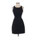 Old Navy Casual Dress - Party Crew Neck Sleeveless: Black Print Dresses - Women's Size Small