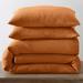 RE/FINE™ Felix Cotton Waffle Duvet Set Cotton in Brown | Queen Duvet Cover + 2 Standard Pillowcases | Wayfair BDA3B35474FC48EEA5C3B2550F488E40