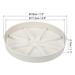 2Pcs Round Plastic Plant Saucers Tray Flower Pot Drip Tray