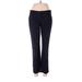 Ann Taylor Dress Pants - Super Low Rise: Blue Bottoms - Women's Size 2