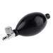 1pcs Black Blood Pressure Sphygmomanometer Rubber Adjustable Pump Bulb Ball