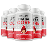 5 Pack DiabaCore - Blood Sugar Formula Natural ingredients for health levels