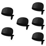 12 Pcs Pirate Chef Hat Bonnet for Men Hat for Chef Kids Bonnet Catering Skull Caps Chef Skull Caps Men and Women