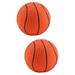 2 Pieces Pet Basketball Toy Dog Toys for Small Dogs Pet Toy Latex Dog Toy Chewy Dog Toy Dog Chew Toy