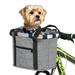 Shinysix Bike Pannier Carrier Handlebar Bike Bike Pet Pet Carrier Alloy Bike Carrier Alloy Frame Pet Cat Carrier Bike Pet Carrier Pet Removable Max. 11lbs Bike Pet Alloy Frame Pet