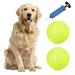 Nebublu Inflator 9.5 Inch Oversize Inch Oversize Tennis 2pcs 9.5 Inch Balls Children Fun Balls Fun Toy Balls Children Pump Toy Balls Tennis Ball OWSOO Pump Suitable Children Fun 2pcs Pump