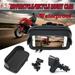 Motorcycle ATV Handlebar Holder Mount Bag Case For Mobile Phone GPS Waterproof