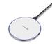 Chicmine Round 10W Qi Wireless Mobile Phone Charger Fast Charging Pad for iPhone Sam-sung