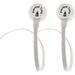 Namsung Painted Tunes Earbuds Noise-Canceling White