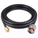 ELECTCHN Low Loss Coaxial RG58 Extension Cable N-Type Male to SMA Male Coax Wire for 3G/4G/5G/LTE/ADS-B/Ham/GPS/WiFi/RF Radio to Antenna or Surge Arrester