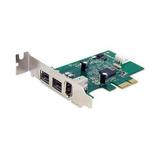Startech 3 Port 2b 1a PCI Express FireWire Card Adapter PEX1394B3LP