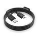 FITE ON 5ft USB Cable Data Sync Transfer PC Laptop Cord Compatible with 5550 PRO 5600 PRO LM 6000 PRO HD 8000 PRO HD Professional Truck Drivers Truckers GPS Navigation Automotive GPS Receiver