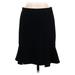 Max Studio Casual Skirt: Black Solid Bottoms - Women's Size Small