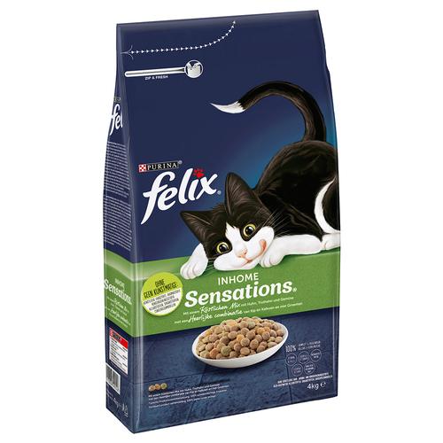 4kg Felix Inhome Sensations Katzenfutter trocken