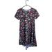 Lularoe Dresses | Lularoe Carly Swing A-Line Dress Xs Black Floral Euc | Color: Black | Size: Xs