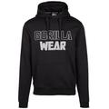 Gorilla Wear Nevada Hoodie Herren Hoodie Sweatshirt Kapuzenpullover Streetwear Fitness Workout Bodybuilding (DE/NL/SE/PL, Alphanumerisch, S, Regular, Regular, Schwarz)