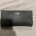 Kate Spade Bags | Kate Spade Bi-Fold Leather Wallet | Color: Black | Size: Os