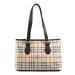 Burberry Bags | Burberry Shoulder Bag Tote Nova Check Pvc/Leather Beige/Multicolor Women's | Color: Tan | Size: Os