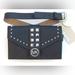 Michael Kors Bags | Michael Kors Studded Black Leather Belt Bag Nwt Women’s S/M | Color: Black/Silver | Size: Os