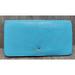 Kate Spade New York Bags | Kate Spade Women's Wallet New York Leather S363 Teal Blue Orange Red Continental | Color: Blue/Orange | Size: Os
