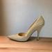 Kate Spade Shoes | Kate Spade Patent Leather Tan Heels | Color: Cream/Tan | Size: 9