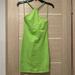 Zara Dresses | A Beautiful Lime Green Dress For The Summer Time From Zara | Color: Green | Size: M