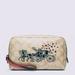 Coach Bags | Coach *Lunar New Year* Horse & Carriage Medium Boxy Cosmetic Case Wristlet | Color: Cream/Red | Size: Medium